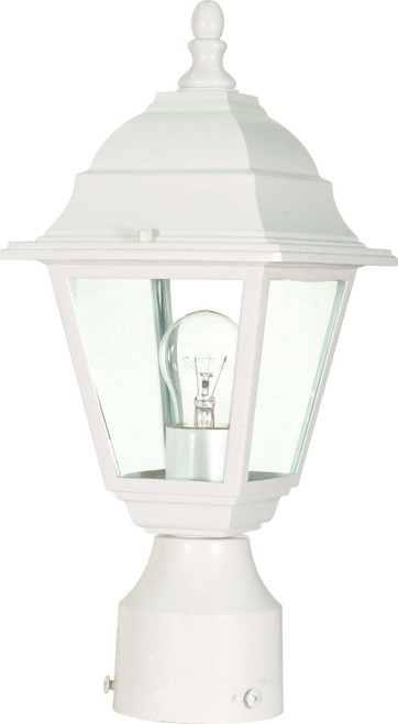 Nuvo Lighting - 60-546 - One Light Post Lantern - Briton - White