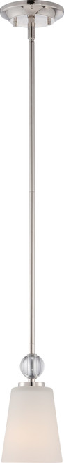 Nuvo Lighting - 60-5498 - One Light Mini Pendant - Connie - Polished Nickel