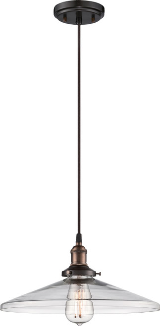 Nuvo Lighting - 60-5508 - One Light Pendant - Vintage - Rustic Bronze