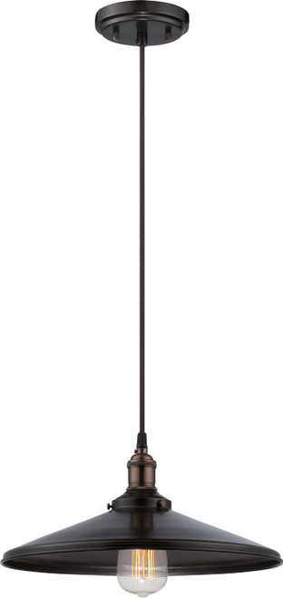 Nuvo Lighting - 60-5509 - One Light Pendant - Vintage - Rustic Bronze