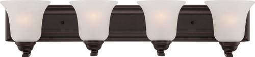 Nuvo Lighting - 60-5694 - Four Light Vanity - Elizabeth - Sudbury Bronze