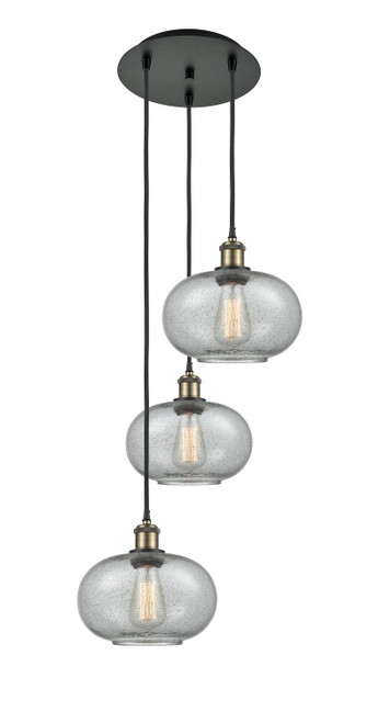 Innovations - 113B-3P-BAB-G247 - LED Pendant - Ballston - Black Antique Brass