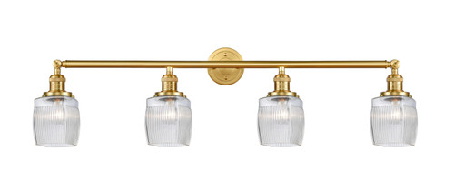 Innovations - 215-SG-G302 - Four Light Bath Vanity - Franklin Restoration - Satin Gold