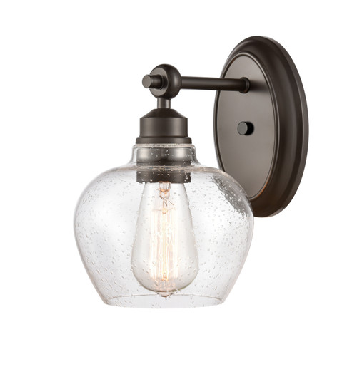Innovations - 438-1W-BK-SDY-LED - One Light Bath Vanity - Matte Black