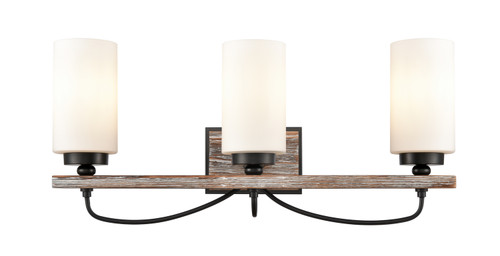 Innovations - 442-3W-BK-G4421 - Three Light Bath Vanity - Paladin - Matte Black