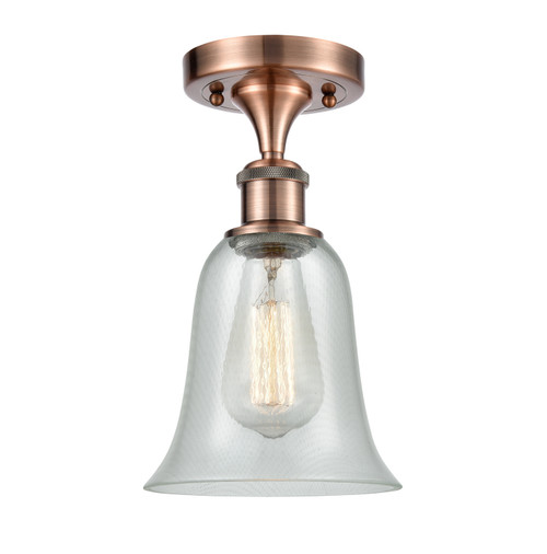Innovations - 516-1C-AC-G2812 - One Light Semi-Flush Mount - Ballston - Antique Copper