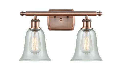Innovations - 516-2W-AC-G2812 - Two Light Bath Vanity - Ballston - Antique Copper