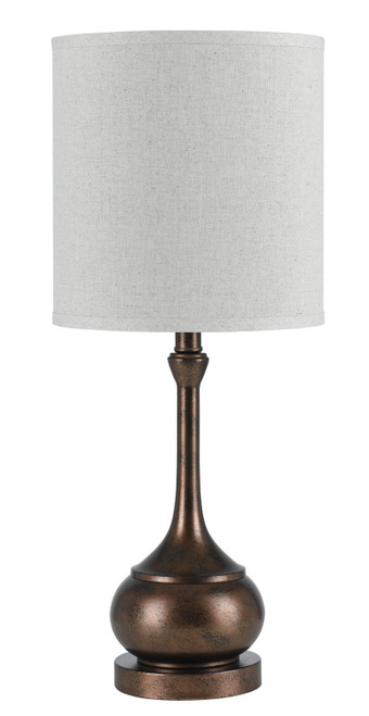 Cal Lighting - BO-2256TB-RU - One Light Table Lamp - Tapron - Rust