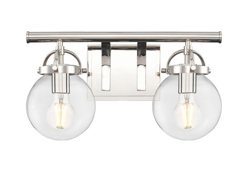 Innovations - 416-2W-PN-G202-6 - Two Light Bath Vanity - Downtown Urban - Polished Nickel
