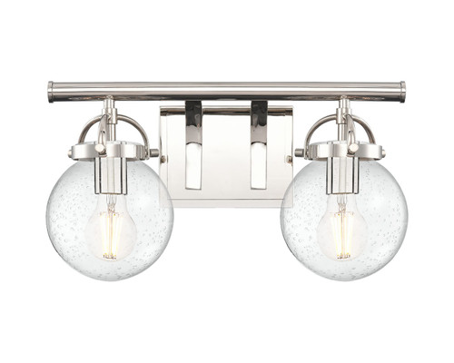Innovations - 416-2W-PN-G204-6 - Two Light Bath Vanity - Downtown Urban - Polished Nickel