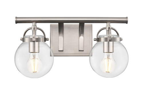 Innovations - 416-2W-SN-G202-6 - Two Light Bath Vanity - Downtown Urban - Satin Nickel