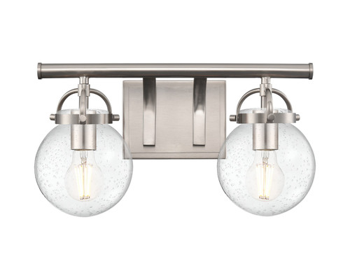 Innovations - 416-2W-SN-G204-6 - Two Light Bath Vanity - Downtown Urban - Satin Nickel