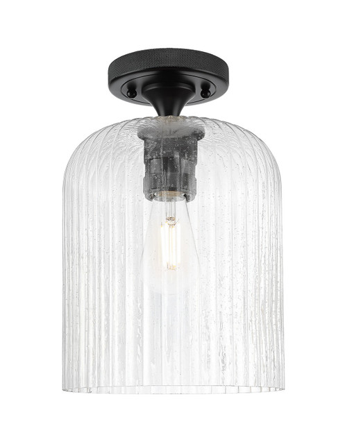 Innovations - 434-1F-BK-G559-8SDY - One Light Flush Mount - Downtown Urban - Matte Black