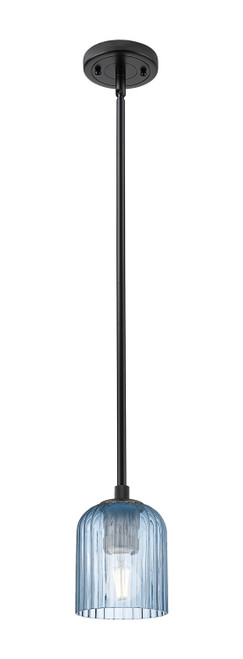 Innovations - 434-1S-BK-G559-5BL - One Light Pendant - Downtown Urban - Matte Black