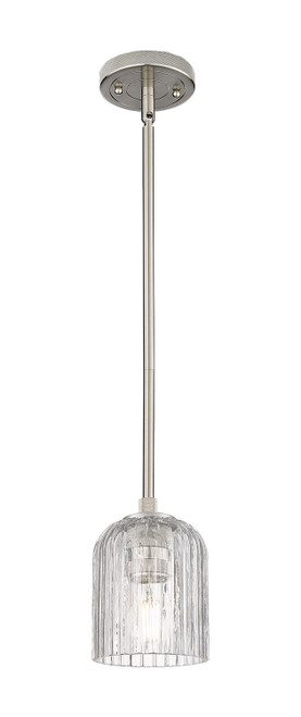Innovations - 434-1S-SN-G559-5CL - One Light Pendant - Downtown Urban - Satin Nickel