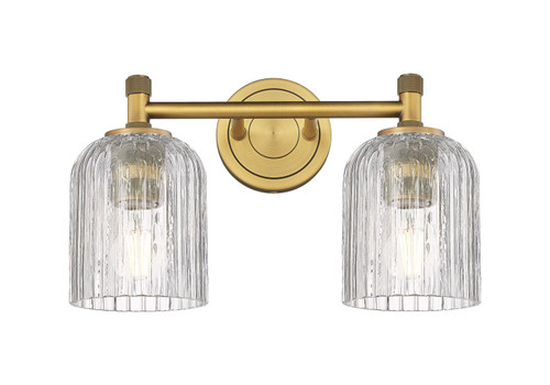 Innovations - 434-2W-BB-G559-5CL - Two Light Bath Vanity - Downtown Urban - Brushed Brass