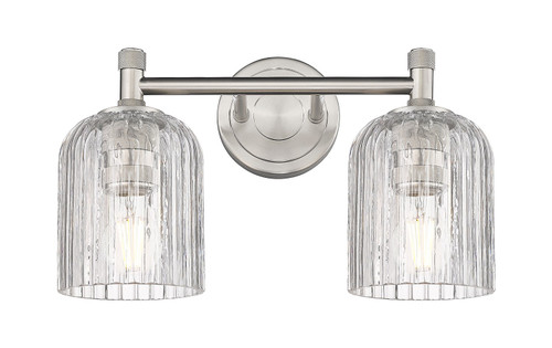 Innovations - 434-2W-SN-G559-5CL - Two Light Bath Vanity - Downtown Urban - Satin Nickel