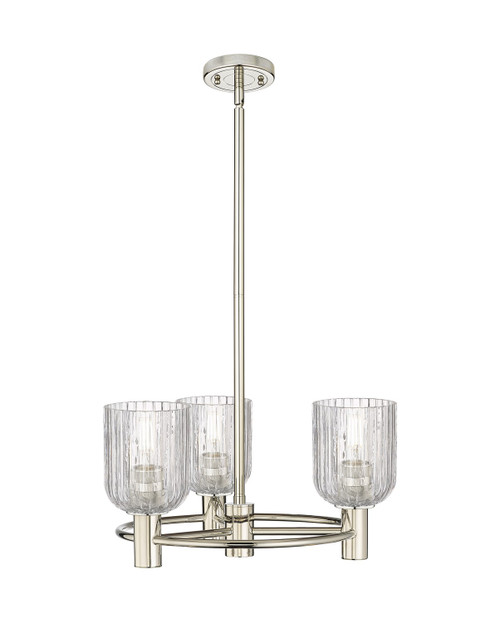 Innovations - 434-3CR-PN-G559-5CL - Three Light Pendant - Downtown Urban - Polished Nickel