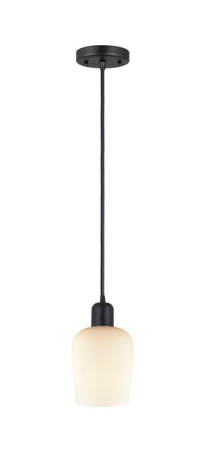 Innovations - 900-1P-BK-G4201 - One Light Mini Pendant - Austere - Matte Black
