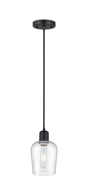 Innovations - 900-1P-BK-G4204 - One Light Mini Pendant - Austere - Matte Black