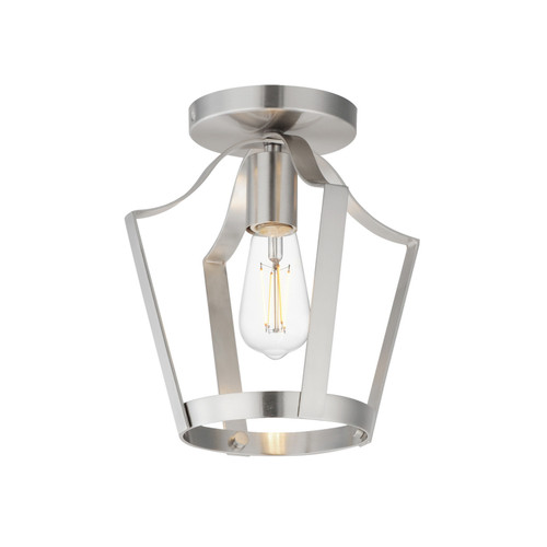 Maxim - 10421SN - One Light Pendant / Semi-Flush - Arden - Satin Nickel