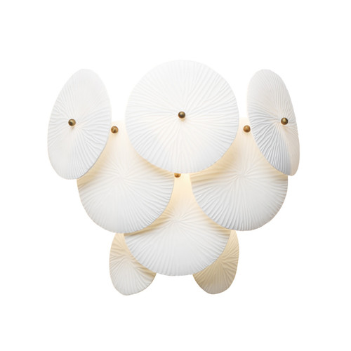 Maxim - 12820WTNAB - One Light Wall Sconce - Isla - Natural Aged Brass