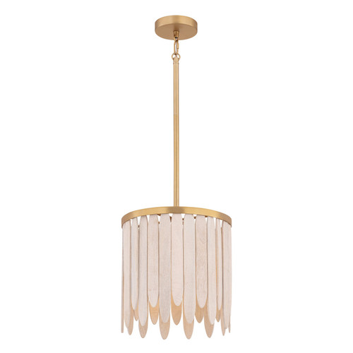 Maxim - 22511WWTNAB - One Light Pendant - Marimba - Weathered White