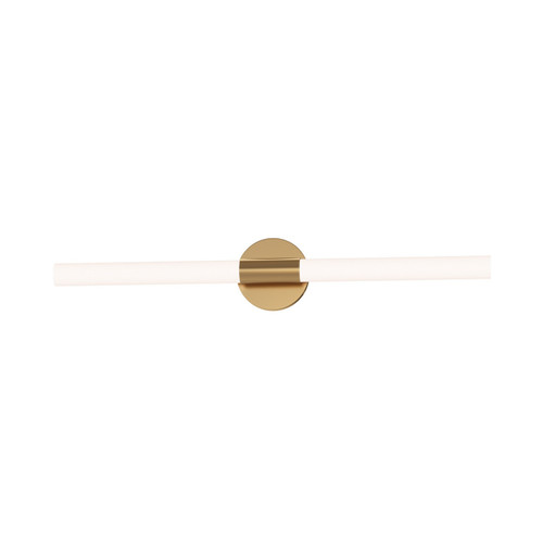 Maxim - 52513WTNAB - LED Bath Bar - Tubi - Natural Aged Brass