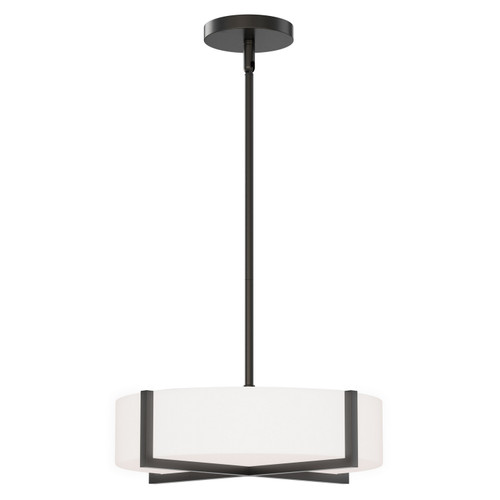 Maxim - 57945WTBK - LED Flush Mount/ Pendant Convertible - Dexter - Black