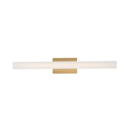 Maxim - 59103CLFTNAB - LED Vanity - Vogue - Natural Aged Brass