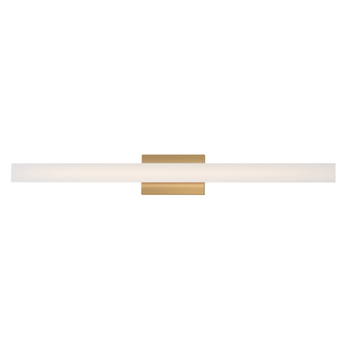 Maxim - 59104CLFTNAB - LED Vanity - Vogue - Natural Aged Brass
