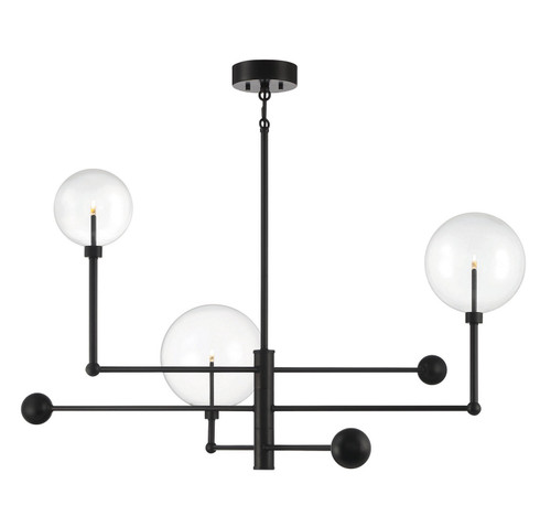 Meridian - M100100ORB - LED Chandelier - English Bronze