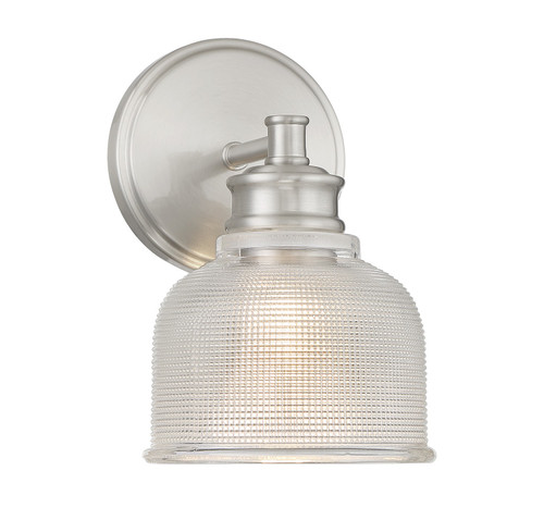 Meridian - M90093BN - One Light Wall Sconce - Brushed Nickel