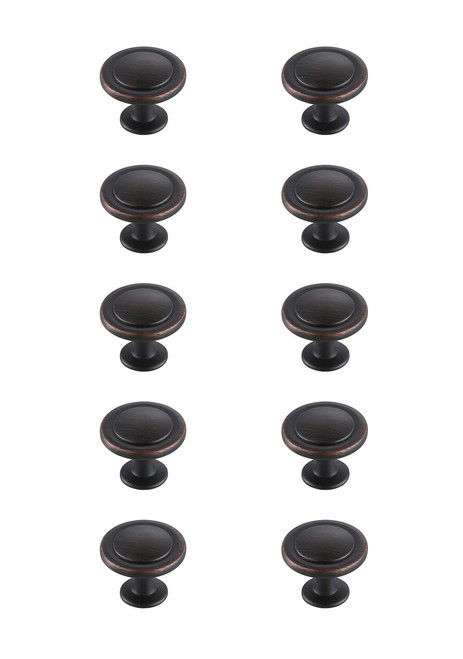 Elegant Lighting - KB2005-ORB-10PK - Knob Multipack (Set of 10) - Logyn - Oil-rubbed Bronze