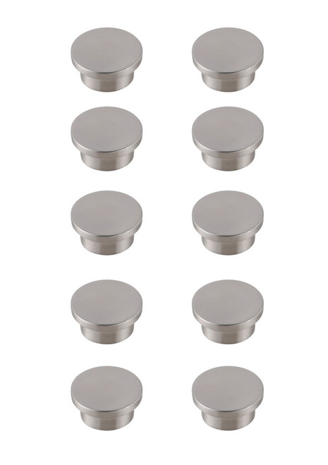 Elegant Lighting - KB2009-NK-10PK - Knob Multipack (Set of 10) - Trovon - Brushed Nickel