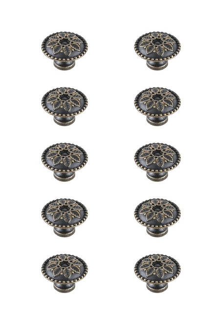 Elegant Lighting - KB2011-AB-10PK - Knob Multipack (Set of 10) - Corio - Antique Bronze