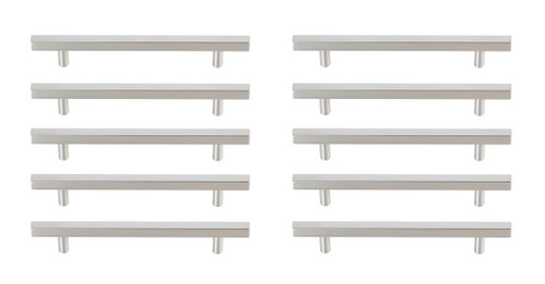 Elegant Lighting - PL402-6-NK-10PK - Bar Pull Multipack (set of 10) - Dior - Brushed Nickel