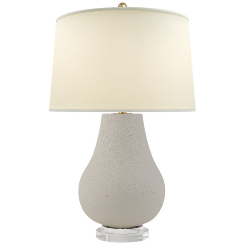 Visual Comfort Signature - CHA 8658VI-PL - One Light Table Lamp - Arica - Volcanic Ivory