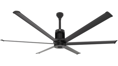 Big Ass Fans - MK-I61-071906A728I12 - 84Ceiling Fan - i6 - Black