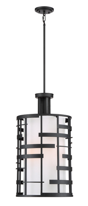 Nuvo Lighting - 60-6433 - Four Light Pendant - Lansing - Midnight Bronze