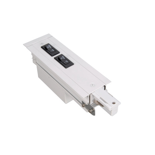 W.A.C. Lighting - WEDL-RT-7A-WT - W2 Recessedtrack Limiter120V2X7.5Aleft - White