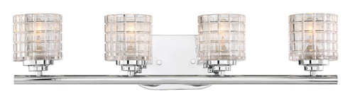 Nuvo Lighting - 60-6444 - Four Light Vanity - Votive - Polished Nickel