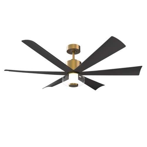 Minka Aire - F761L-LBR/CL - 56 Ceiling Fan - Veyra - Legacy Brass
