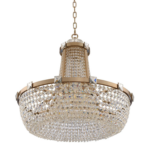 Allegri - 027950-038-FR001 - 12 Light Pendant - Impero - Brushed Champagne Gold