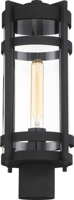 Nuvo Lighting - 60-6575 - One Light Post Lantern - Tofino - Textured Black