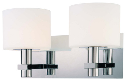 George Kovacs - P5192-077 - Two Light Bath - Stem - Chrome