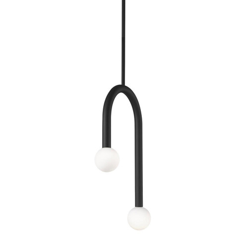 AFX Lighting - COEP12LAJUDBK - LED Pendant - Colette - Black