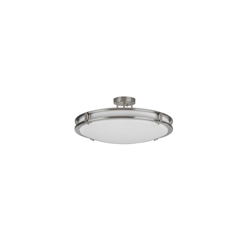 AFX Lighting - CAC12L5AJUDSN - LED Semi-Flush Mount - Carlisle - Satin Nickel