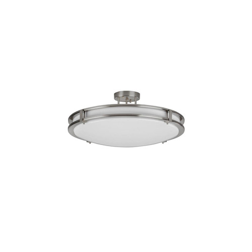 AFX Lighting - CAC14L5AJUDSN - LED Semi-Flush Mount - Carlisle - Satin Nickel