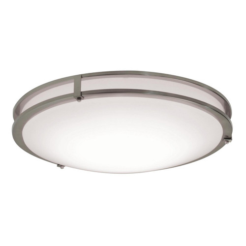 AFX Lighting - CAF182900L30MV-BB - LED Flush Mount - Carlisle - Satin Nickel